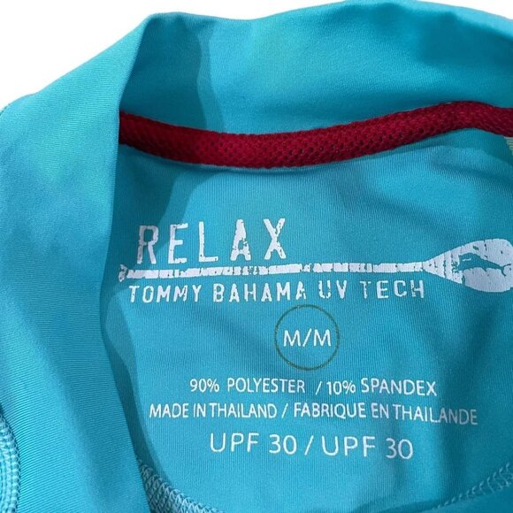 Tommy Bahama Relax T-Shirt Men’s Size Medium Blue Fishing Boating Beach - Picture 2 of 5